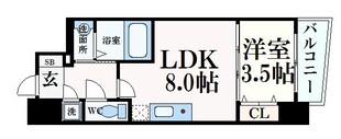 SERENiTE三宮(セレニテ三宮)の物件間取画像